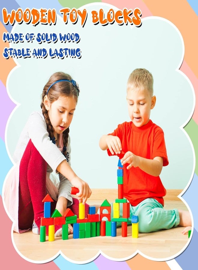 SAMVARDHAN 3D Wooden Shapes Geometric Solids Wooden Blocks for Preschool Elementary Education Early Learning for 2-9 Yrs Kids (Set of 98) - Image 5